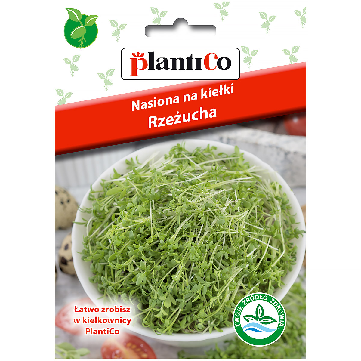 Kiełki rzeżuchy nasiona Plantico 30 g