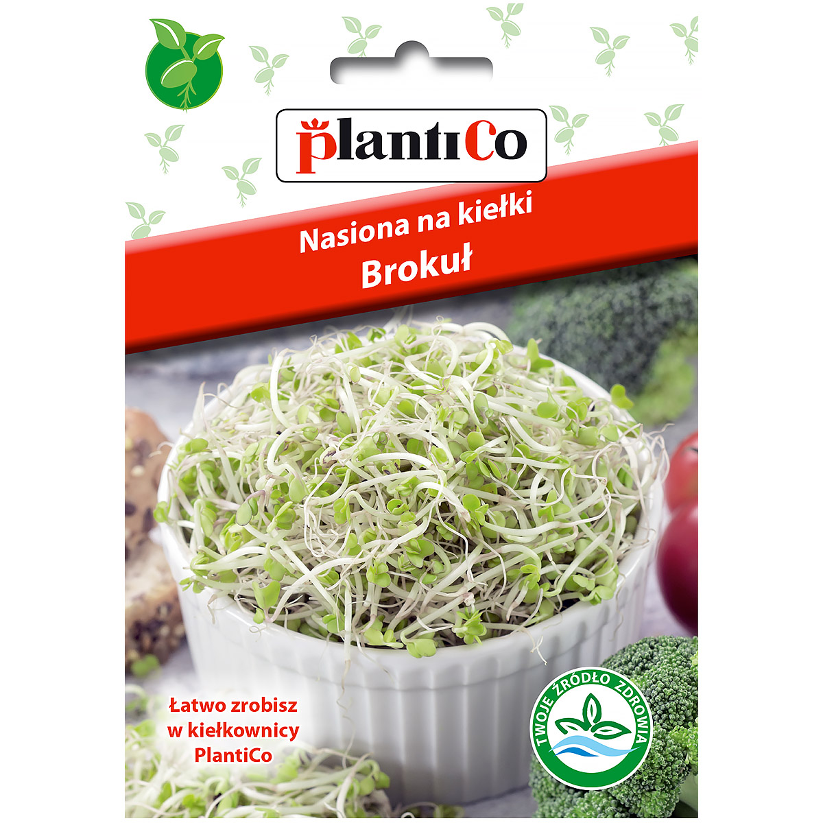 Kiełki brokuł nasiona Plantico 10 g