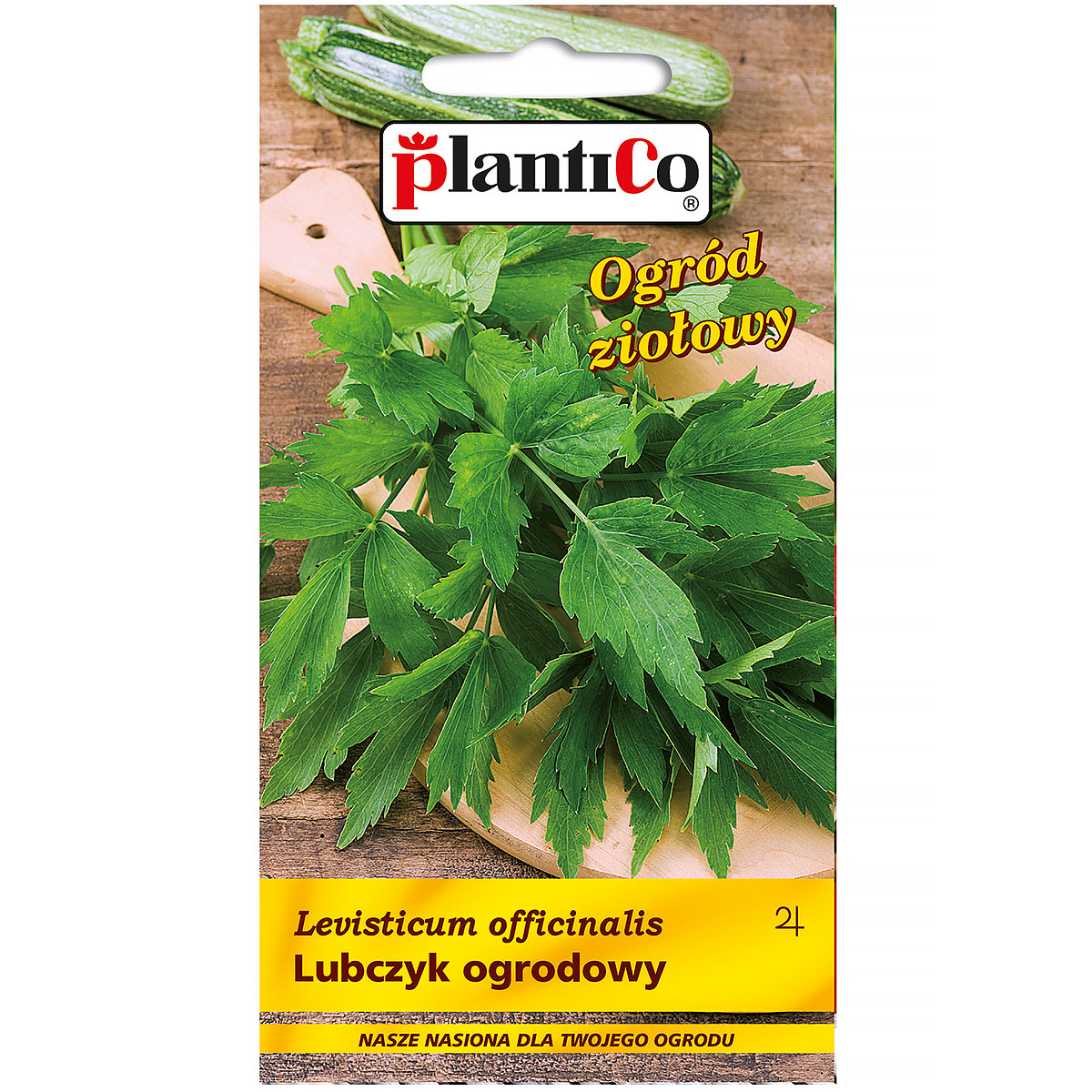 Lubczyk ogrodowy nasiona ziół Plantico 0,5 g