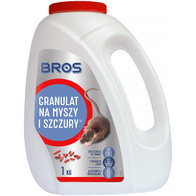 Trutka Nornit granulowana na gryzonie 1 kg Bros