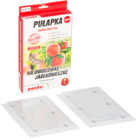 Pułapka lepowa na muszki owocówki jabłkóweczkę 2 szt