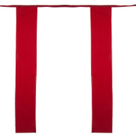 Fladry czerwone chorągiewki odstraszające wilki i dzikie zwierzęta 2F - 1 mb