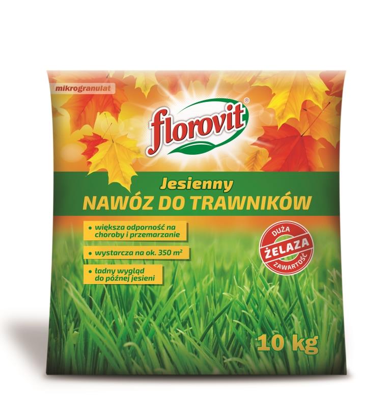 Nawóz do trawników jesienny Florovit 10 kg 