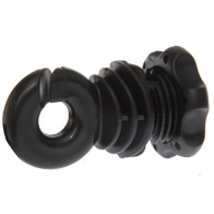 Izolator do słupków z włókna szkalnego - okrągły