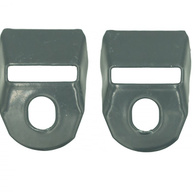 Oczko do montażu dwóch napinaczy na jednej opasce kolor antracyt RAL 7016