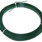 Drut naciągowy powlekany PCV fi 3,5 mm rolka 52 mb zielony RAL 6005