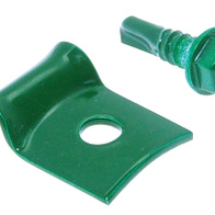 Przelotka blaszkowa do drutu naciągowego powlekana PCV