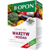 Nawóz BIOPON do warzyw i rozsad granulowany 1 kg
