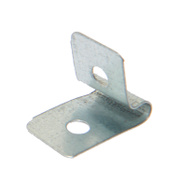 Zawijka do mocowania paneli do słupków pojedyncza ocynkowana