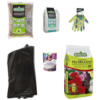 Duży zestaw do hodowli roślin balkonowych